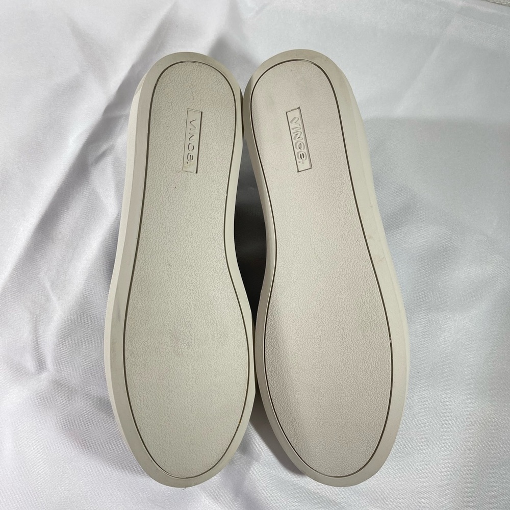 Vince Womens Ginelle Leather Slip on Sneaker. Color Black. Size 9 NWOB - Picture 8 of 9